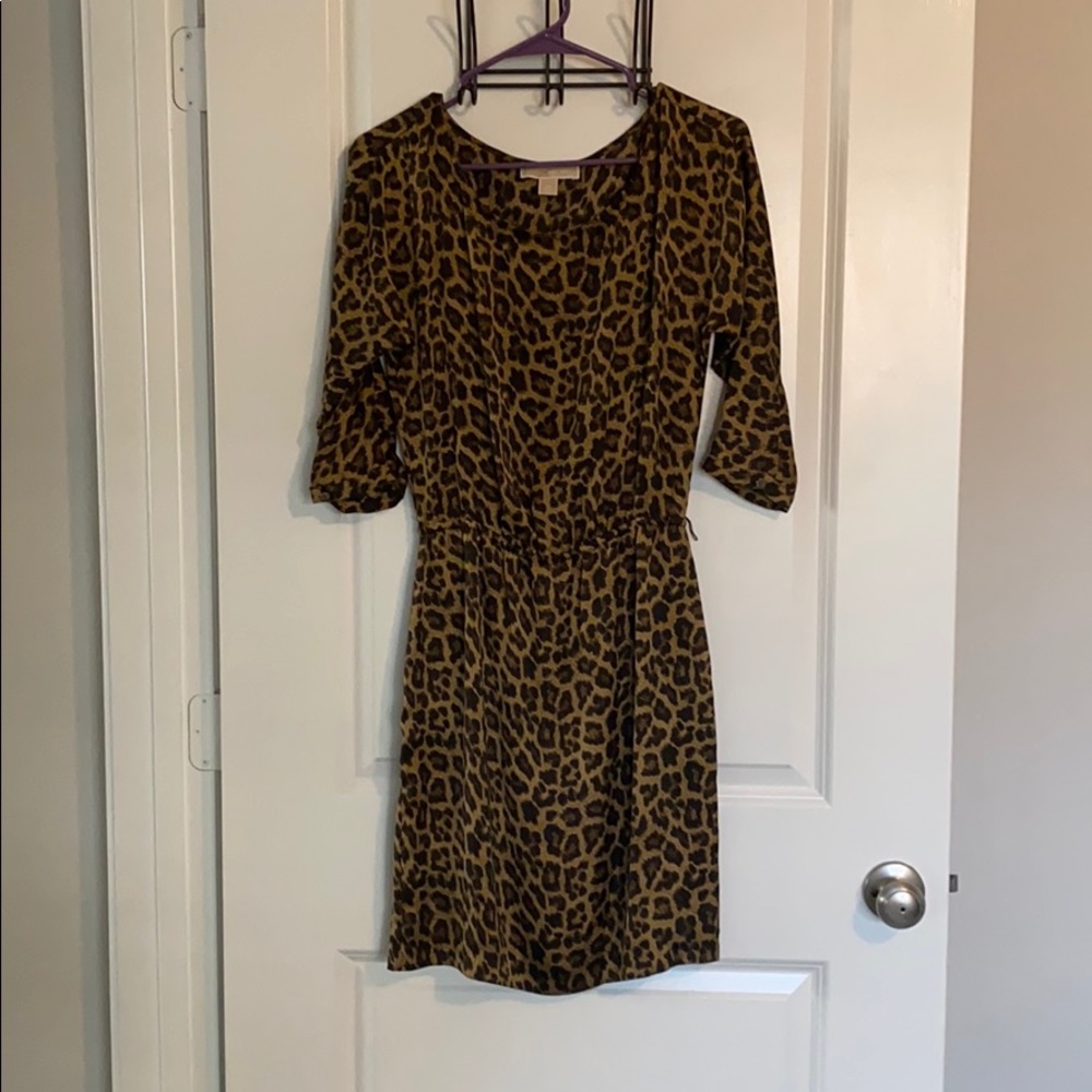 Michael Kors leopard print dress